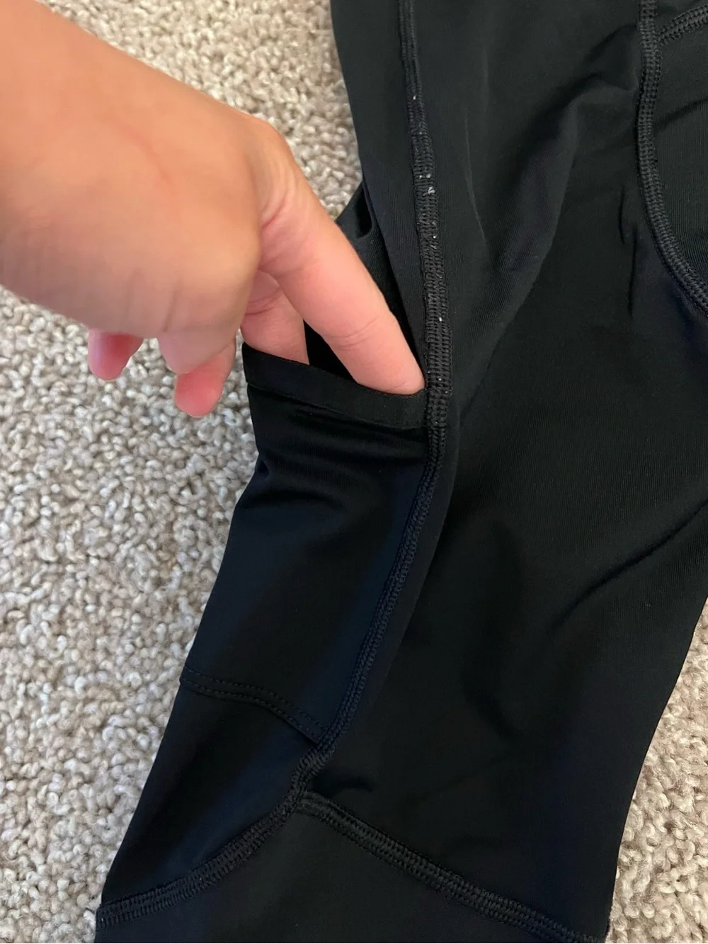 ◼️NIKE: Boy M, Nike Pro dri-fit compression leggings w/side pocket preowned◼️